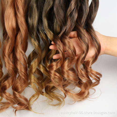 Julianna wholesale braiding hair synthetic braiding hair braids for african women afro loose wavy asap attachment